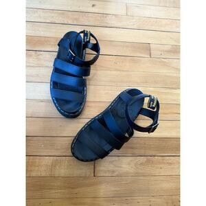 Dr. Martens Blaire Hydro Leather Strap Sandals
